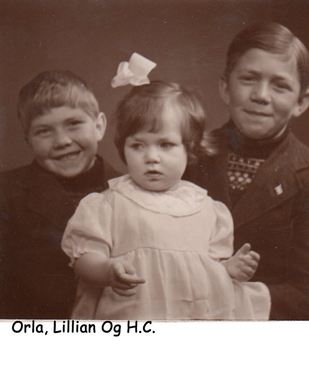 Orla, Lillian og H.C